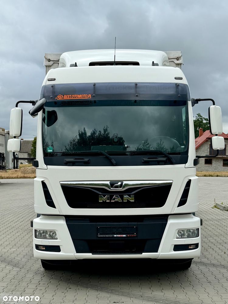 MAN TGM 15.290 / FIRANKA / WINDA / 18 EUROPALET / EURO 6 / DWA ŁÓŻKA / 8 120 KG ŁADOWNOŚCI / 2018 ROK / SPROWADZONY - 7