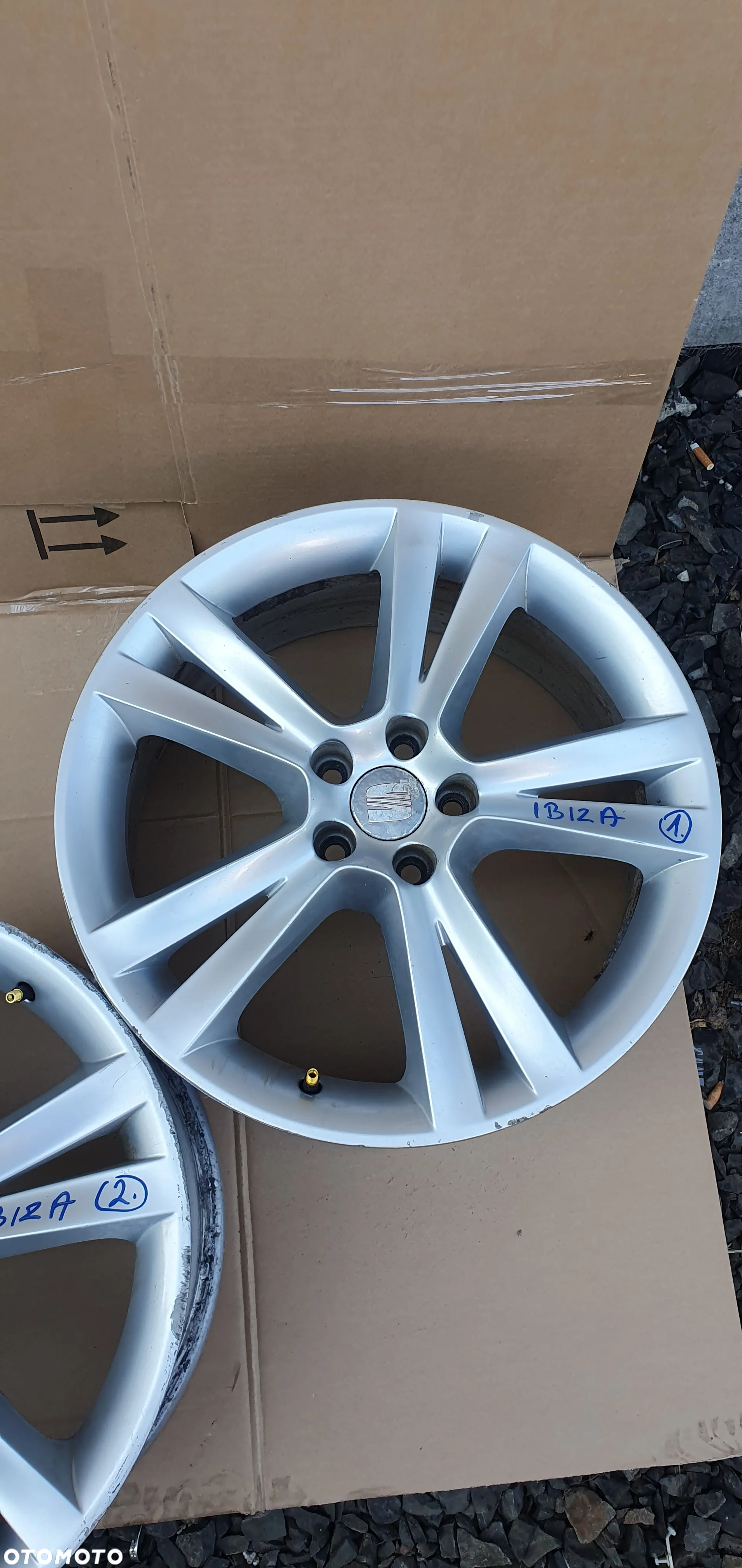 Alufelgi felgi aluminiowe ET43 7J R17 Seat Ibiza IV 6J 6J0611025C - 2