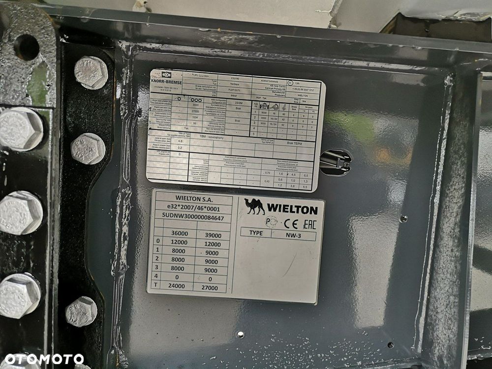 Wielton Wywrotka Aluminiowa 42m3 Osie SAF Jeden Właściciel! - 28