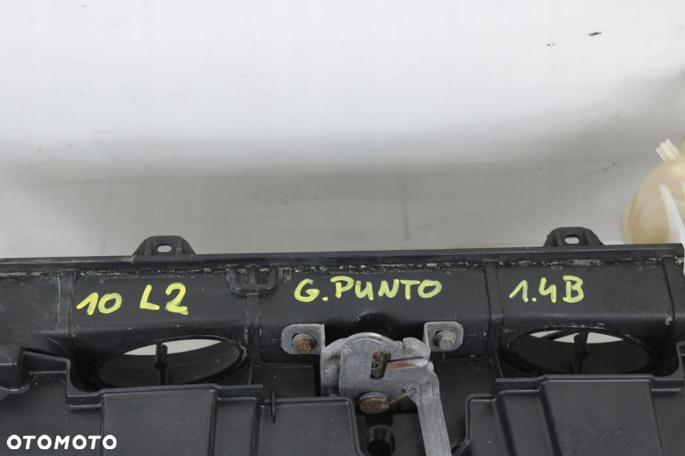 FIAT GRANDE PUNTO EVO 05R- 1.4 B PAS PRZEDNI CHŁODNICE KOMPLET - 12