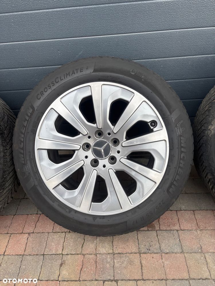 Alufelgi z Oponami 5x112 Mercedes 8jx17 ET 41 225/55/17 Michelin A2224010802 - 5