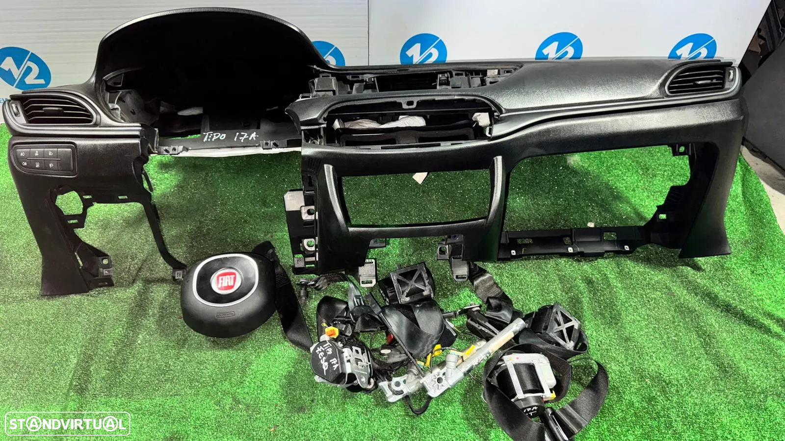 Kit de Air Bags Fiat Tipo de 2018 - 2
