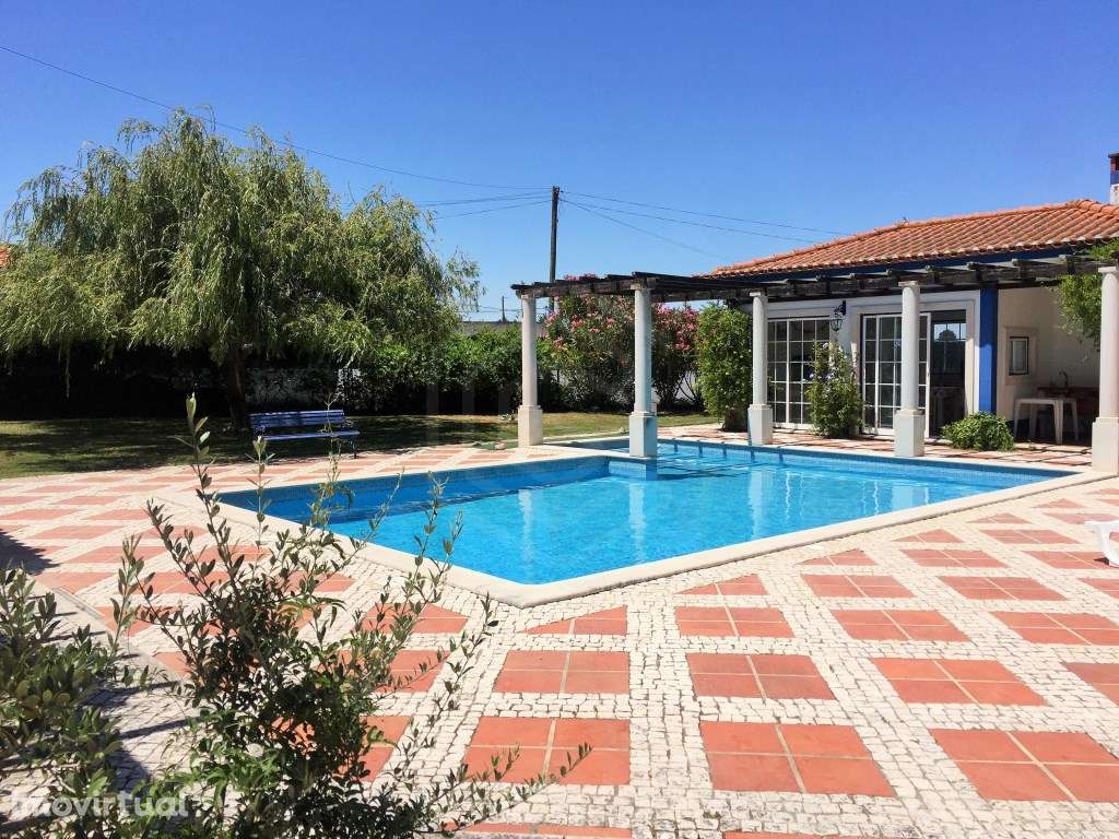Casa de Campo rústica com piscina e ténis em Santarém. Ribatejo - Grande imagem: 4/15