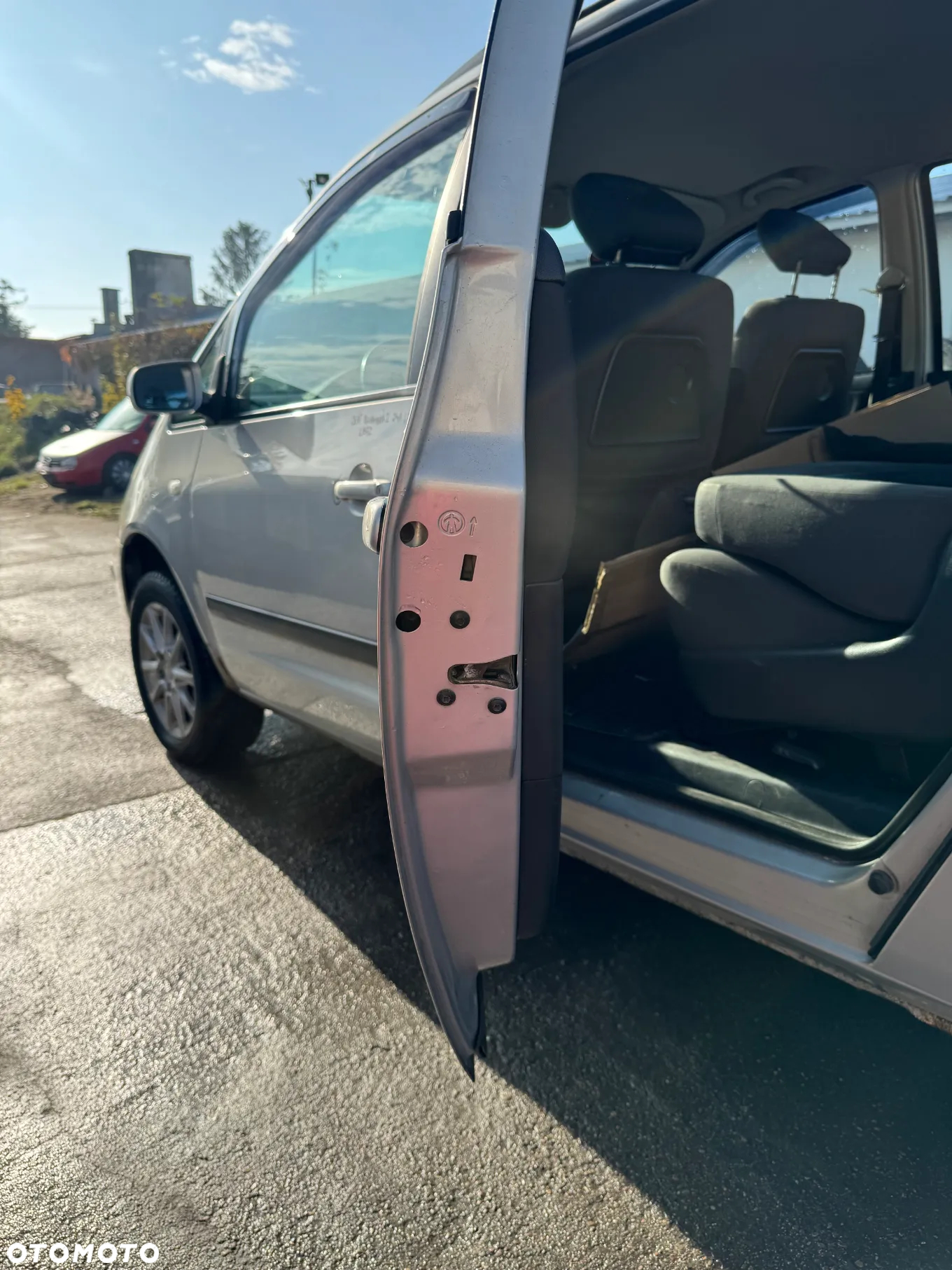 SEAT ALHAMBRA I LIFT DRZWI LEWE TYLNE LEWY TYŁ LB7Z KOMPLETNE - 3