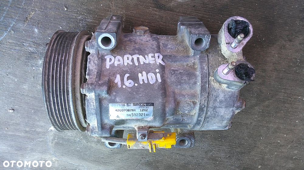 PEUGEOT PARTNER I KOMPRESOR KLIMATYZACJI 9659232180 - 6
