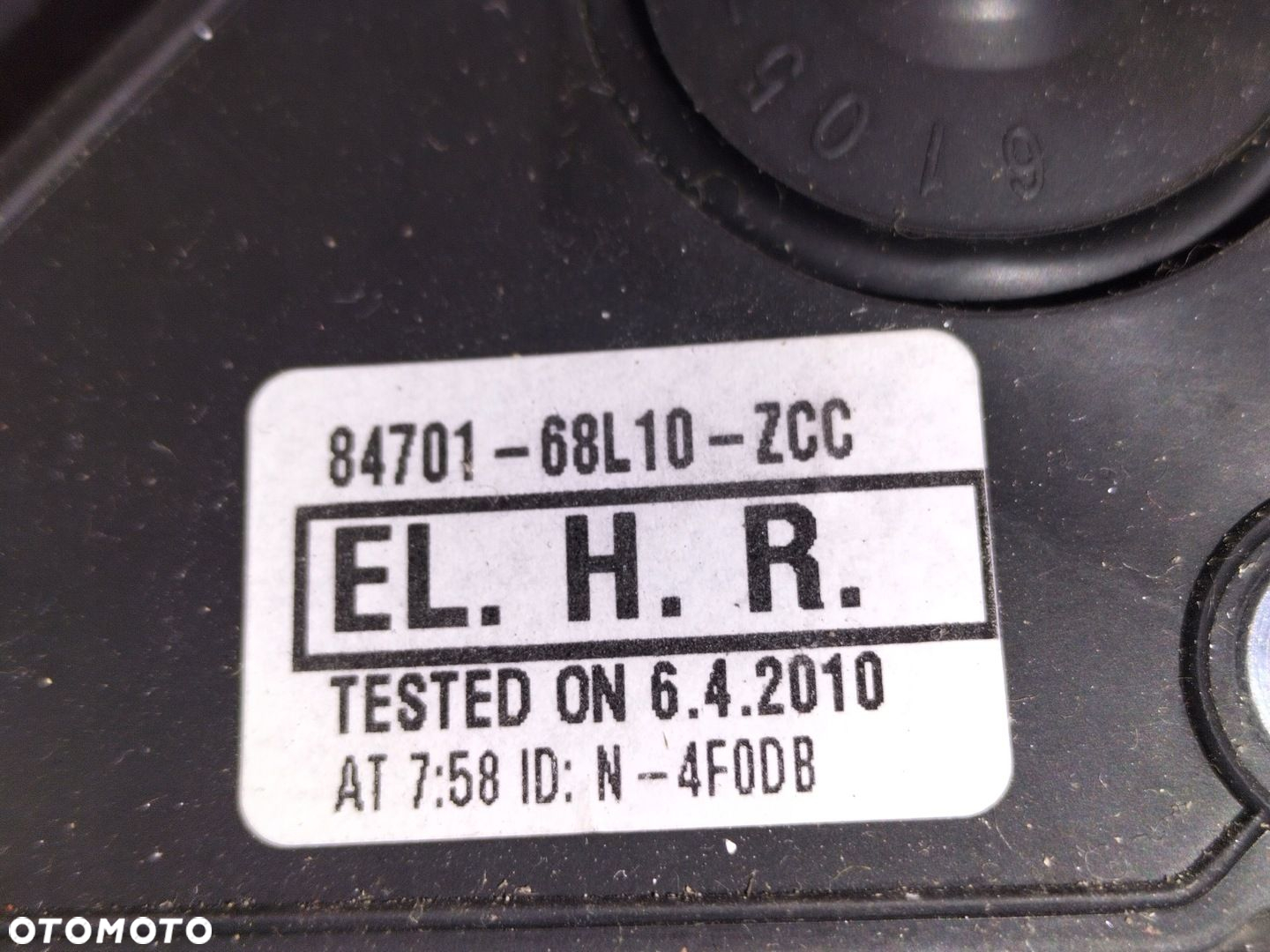 Lusterko prawe elektryczne SUZUKI SWIFT MK7 10- - 6