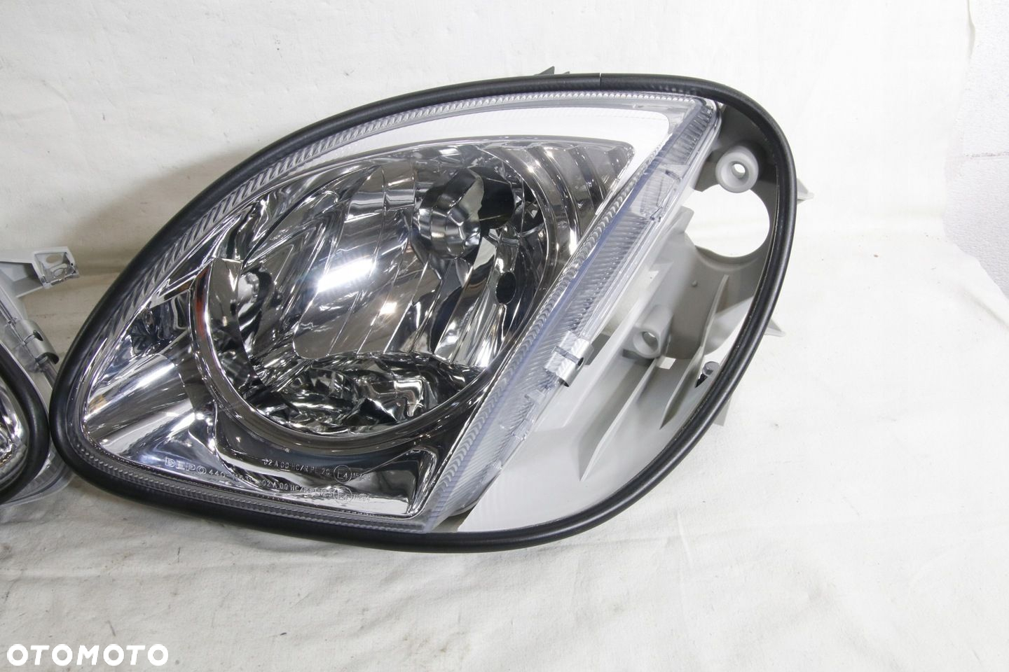 Reflektory Lampy kpl Depo Tuning Clear Chrom Mercedes Slk 170 1996-2005 - 2