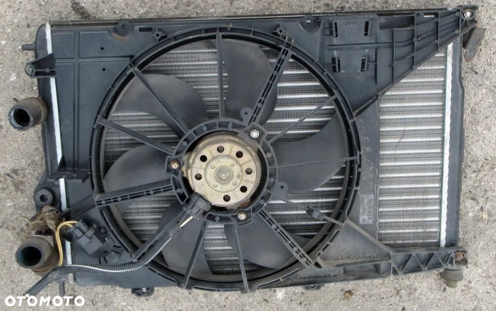 RENAULT SCENIC I 1.6 16V WENTYLATOR CHŁODNICY CHŁODNICA KOMPLET - 1