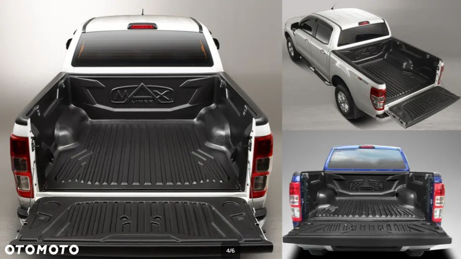 Kuweta NadBurtowa Wanna Wykładzina Przestrzeni Ładunkowej do Ford Ranger DC 2012- 2022 - 8