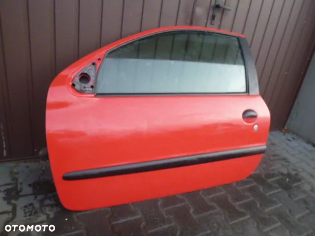 DRZWI LEWY PRZÓD LEWY PRZEDNIE PEUGEOT 206 EKB 3D KOMPLETNE - 9