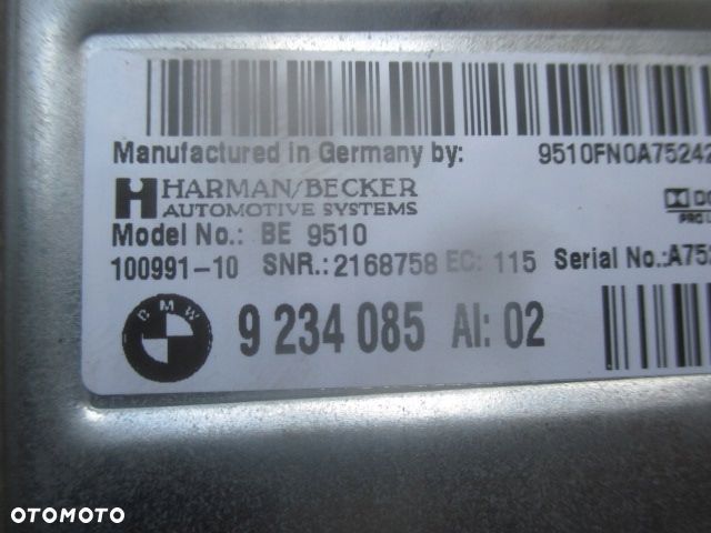 BMW 5 F10 F11 WZMACNIACZ HARMAN 9234085 - 3