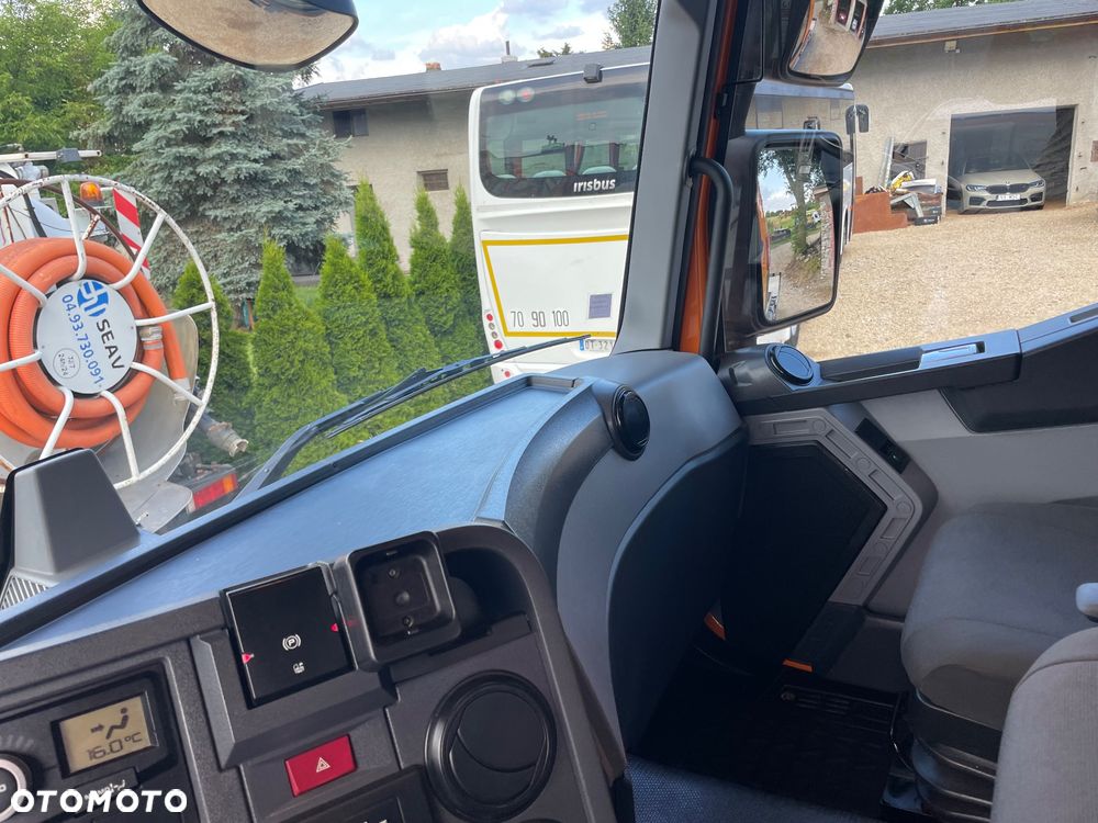 Renault C 440 Kerax Premium Hakowiec PALFINGER T15  Czołownica pojazd specjalny zimowego utrzymania dróg - 33