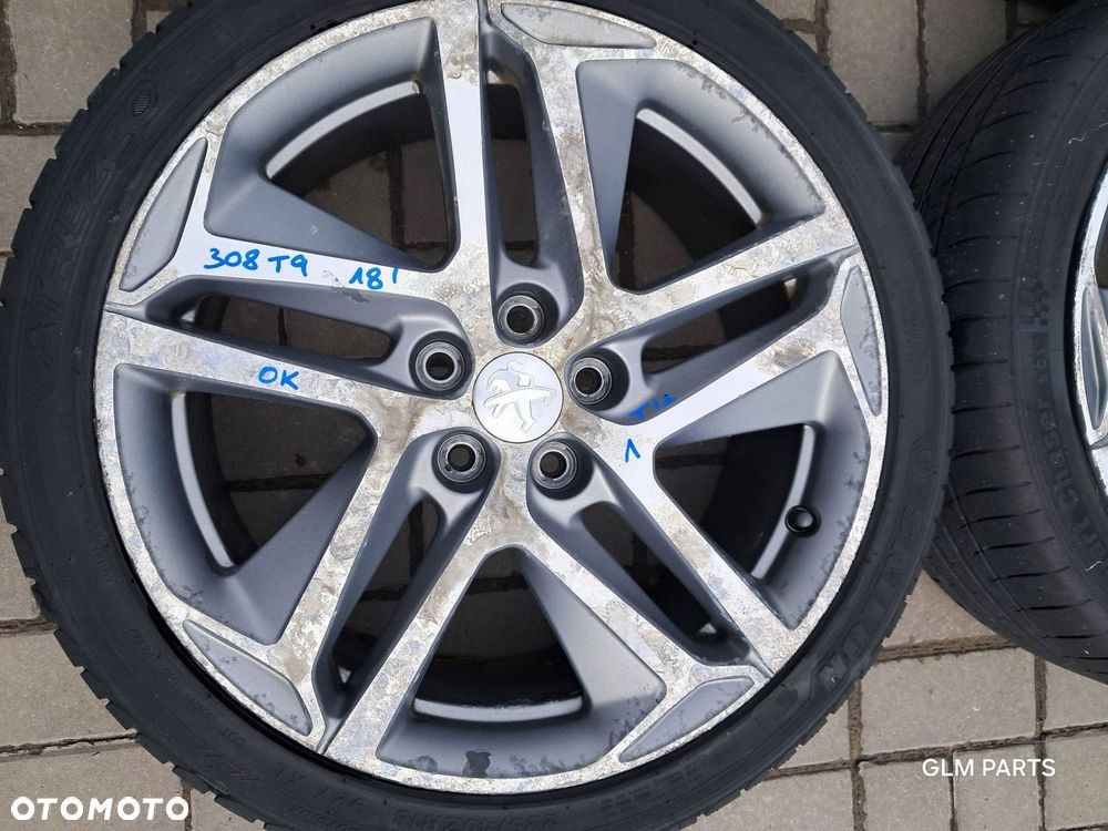 peugeot 308 ii t9 felgi aluminiowe 18" 5x108 et 48 9677989877 - 5