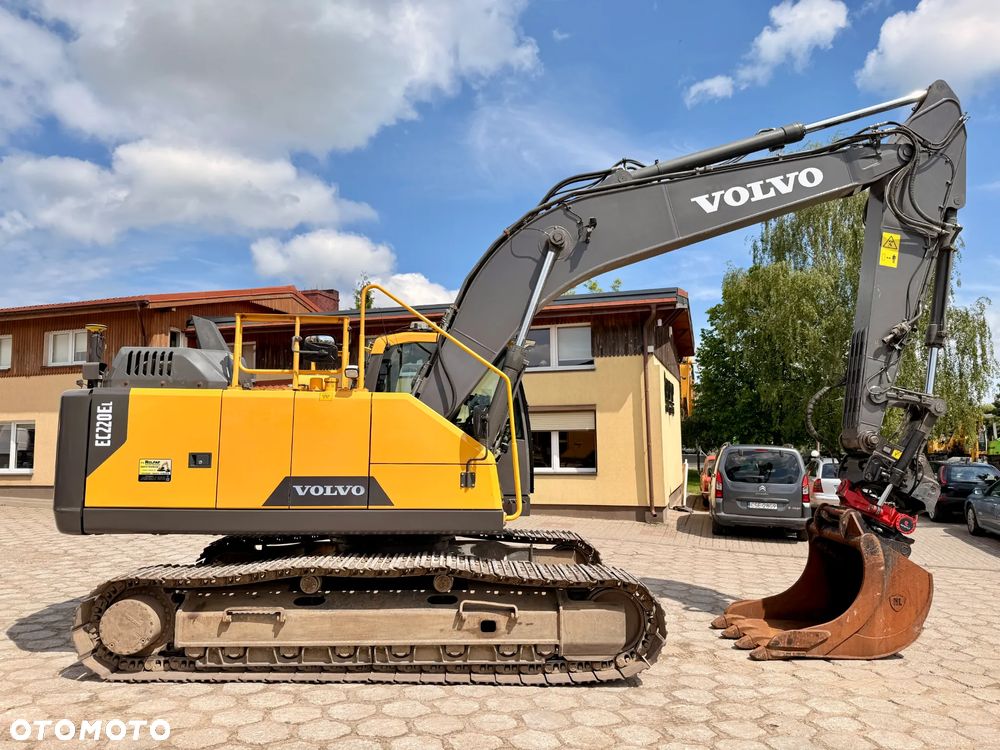 Volvo EC220EL koparka gąsienicowa, 3D Leica MCP80, głowica Engcon - 5