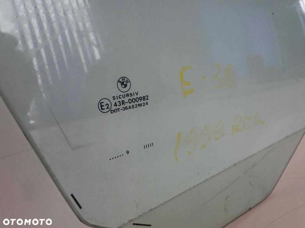 BMW E38 SEDAN KOMBI SZYBA DRZWI PRAWY PRZÓD PRAWA PRZEDNIA - 7