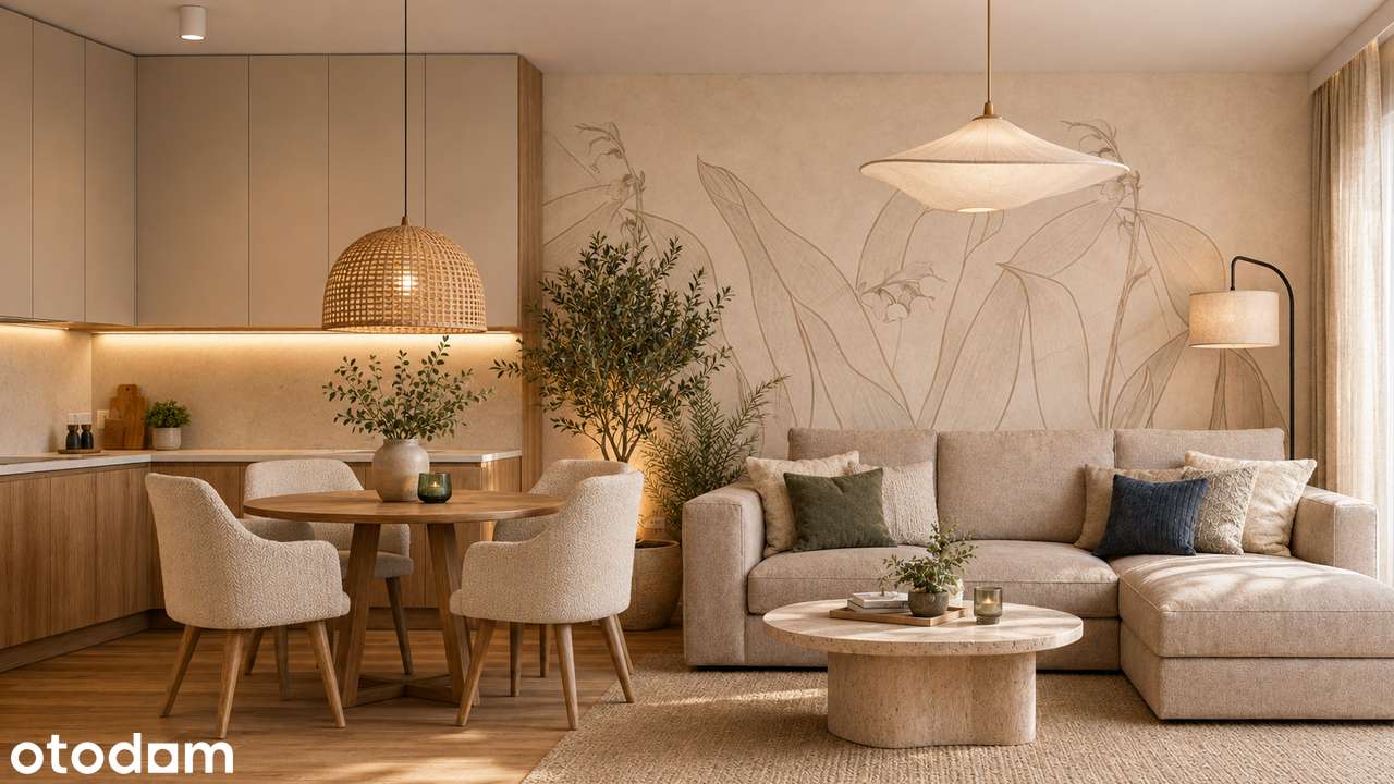 2 pokoje premium, balkon + prywatny taras na dachu