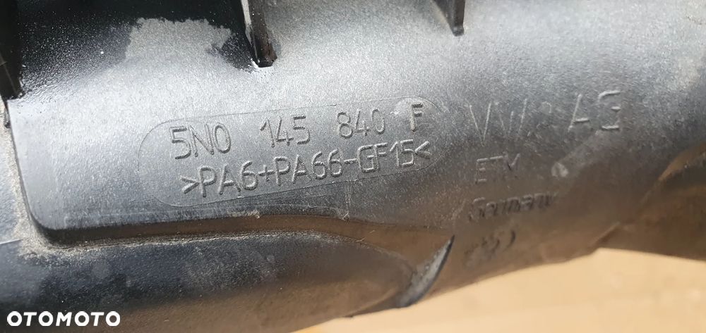 Przewód wąż rura intercoolera VW Passat B6 2.0 TDI 03L131111G 5N0145828D 5N0145840F - 8
