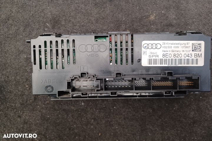 Comanda AC 8E0820043BM 8E0820043BM Audi A4 B7 [2004 - 2008] Avant wag - 3