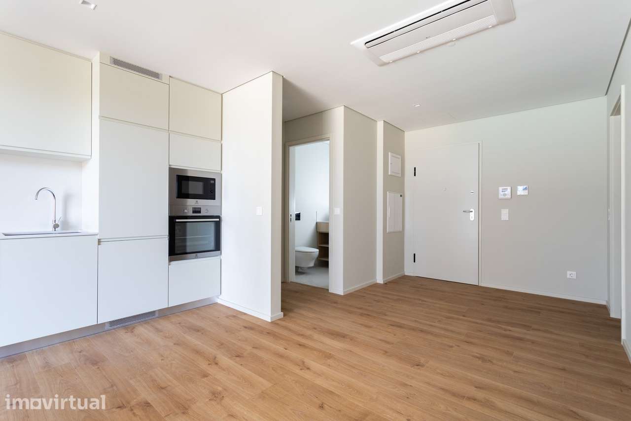 Apartamento Novo T1 em Condomínio de Luxo Monview com Piscina, Jardim - Grande imagem: 5/33