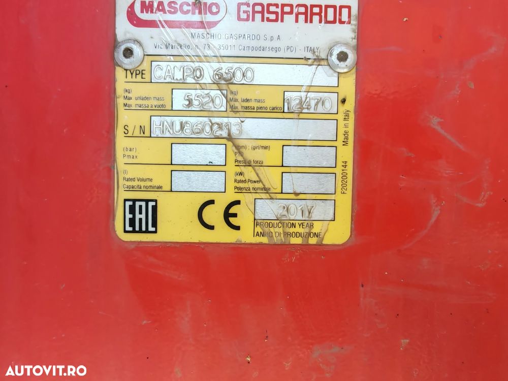 Gaspardo Campo 6500 - 17
