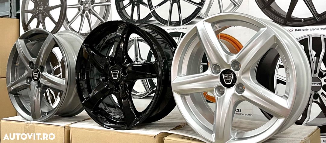 Jante Dacia Logan , Jogger , Sandero, Stepway, Dokker , 16 inch, noi - 1