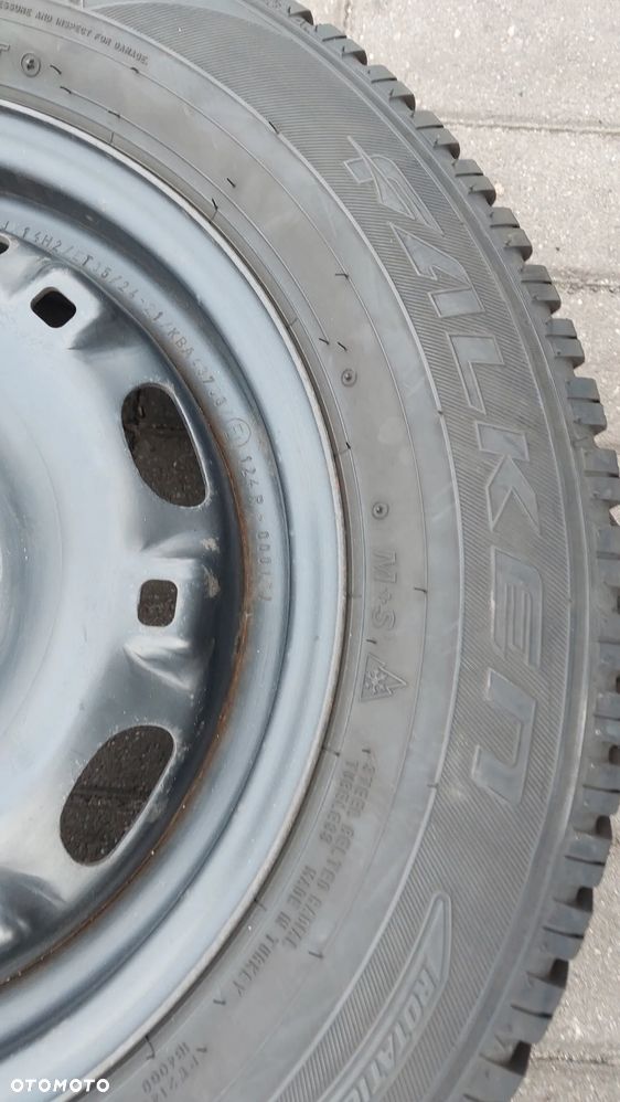 Komplet kol zimowych 175/70r14 KBA43736 14" ET35 5JX14H2 5X100 57.1 SEAT Skoda VW - 4