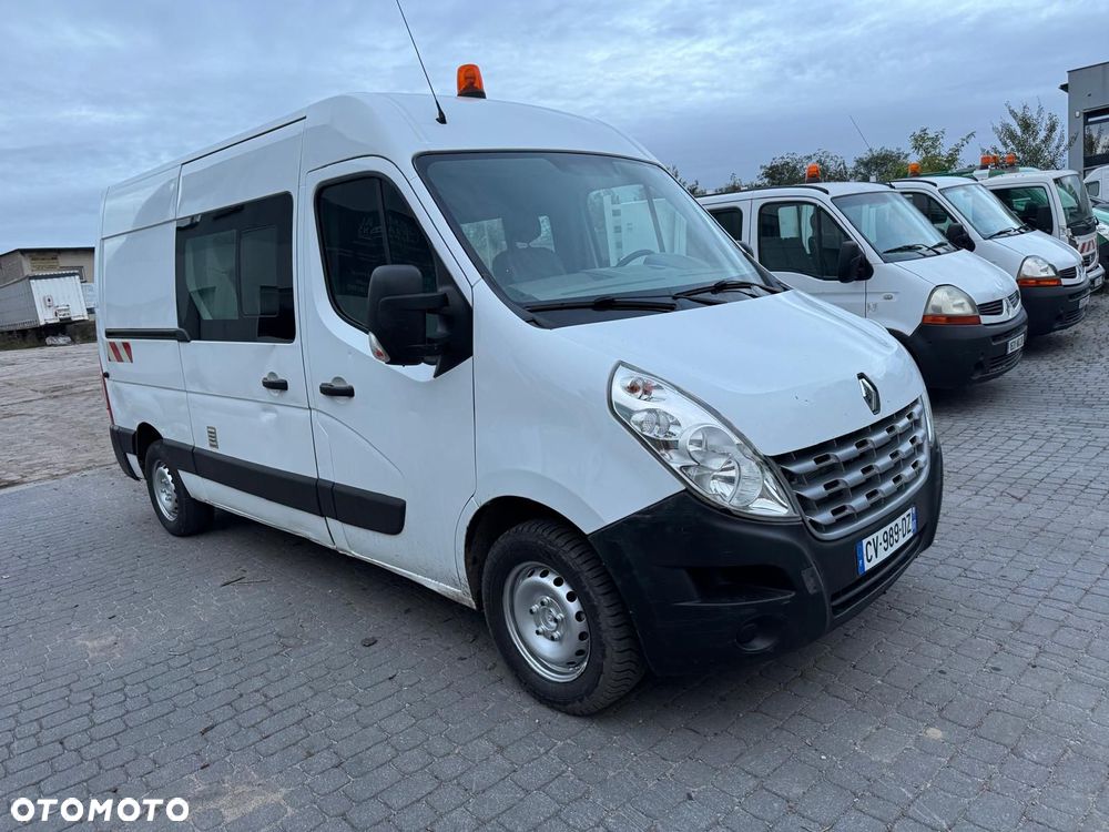 Renault Master 2013r. 6osob Brygadówka KLIMATYZACJA L2H2 - 8
