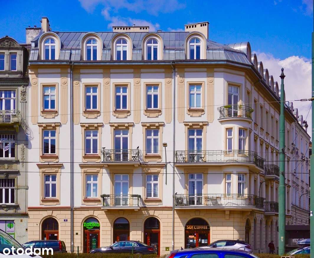 Kawalerka z balkonem w centrum Krakowa Wielopole /Dietla