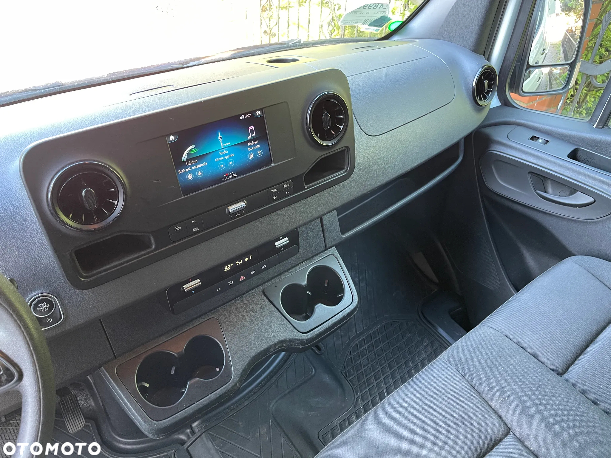 Mercedes-Benz Sprinter W907 MAXI MAX DŁUGI 316 CDI 2.2 CDI 163 KM Navi Tablet Klima Kamera cofania LED - 12