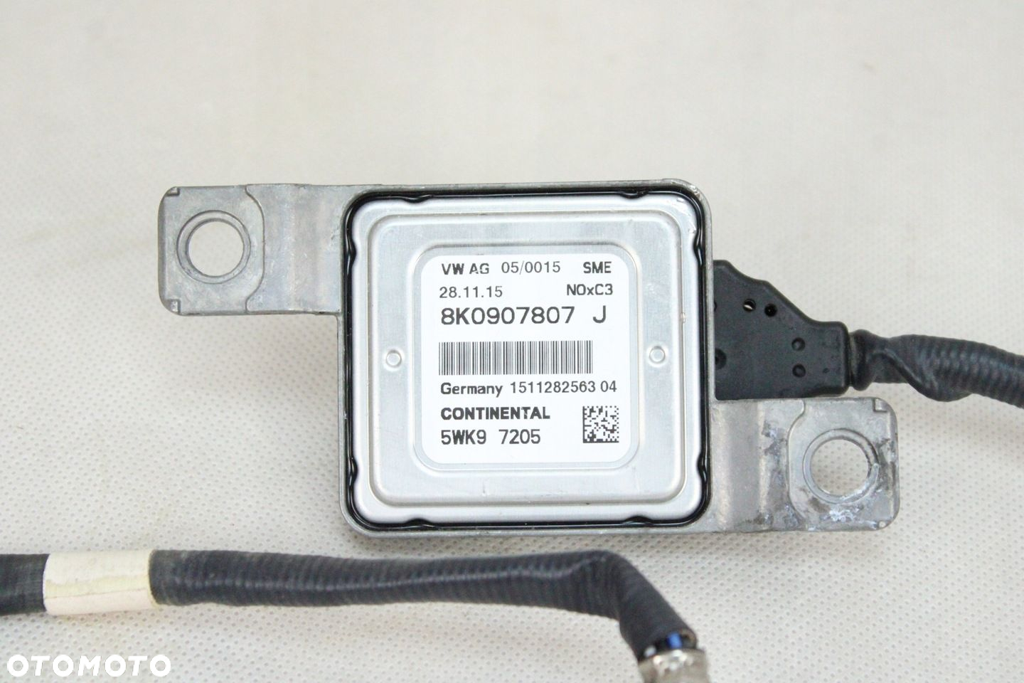 ORYGINAL SONDA CZUJNIK SPALIN NOX AUDI A4 B8 A5 8T 2.0 TDI 8K0907807J 22km - 3