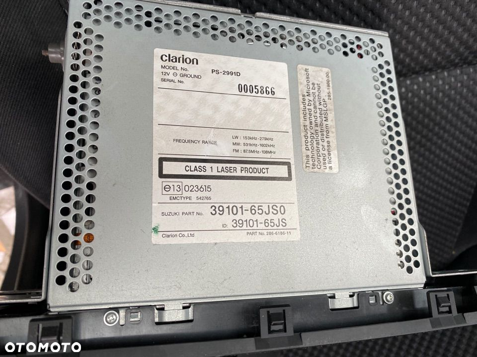 Radio panel nawiewu Suzuki Grand Vitara II - 4