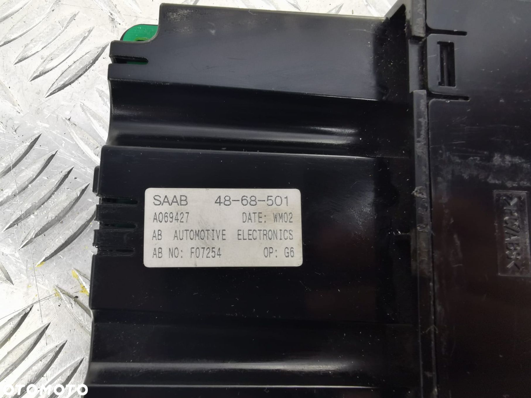 Saab 9-5 I Panel Nawiewu Klimatyzacji 48-68-501 Oe Oryginał - 3