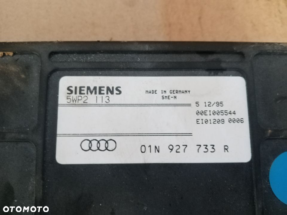 Moduł sterownik skrzyni biegów automat Audi A4 B5 01N927733R - 5