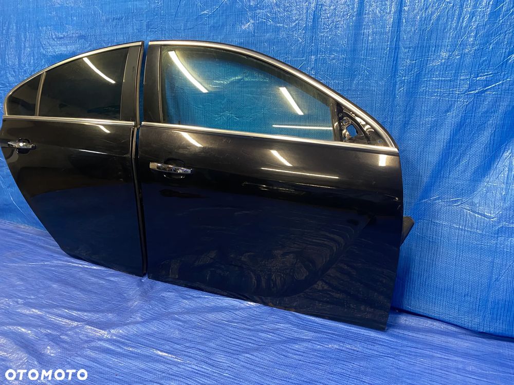 DRZWI PRAWE PRAWY PRZÓD PRZEDNIE TYŁ TYLNE KOMPLETNE OPEL INSIGNIA A HB SEDAN 11R ; CZARNE LAKIER Z20R ORYGINAŁ EUROPA - 6