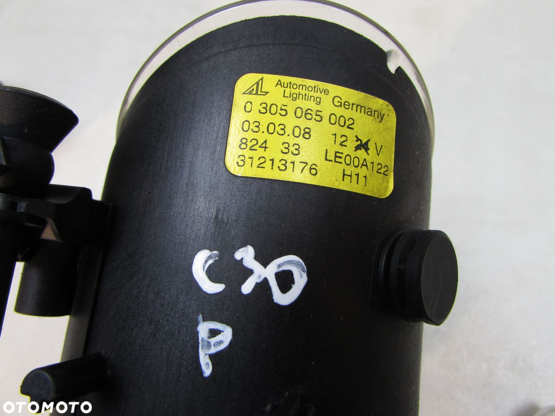 VOLVO C30 C70 06-10 HALOGEN PRAWY LAMPA PRZECIWMGIELNA 31213176 - 6