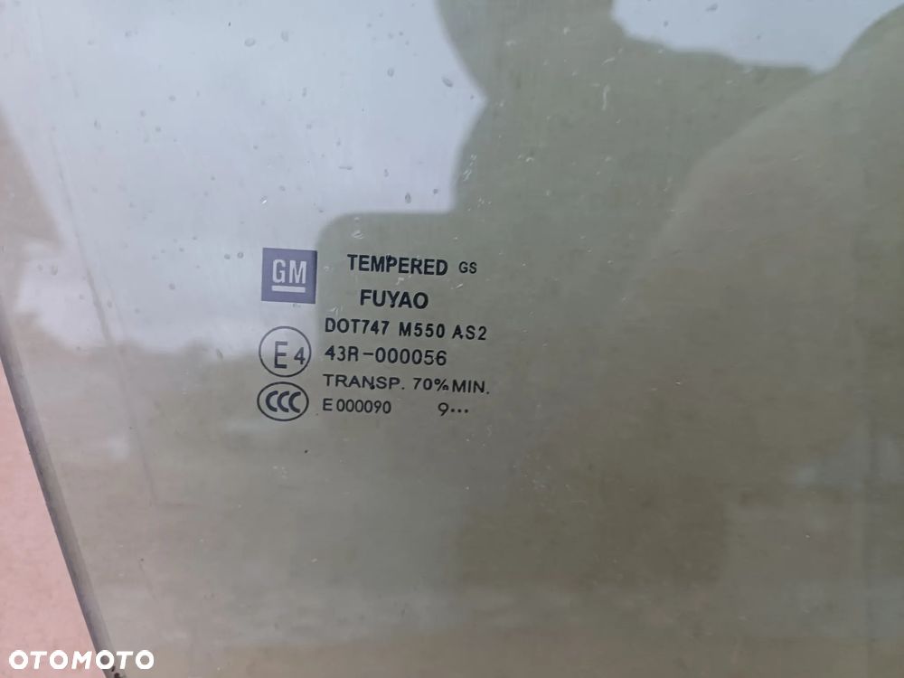 Opel insignia szyba drzwi boczna lewa prawa 09 - 3