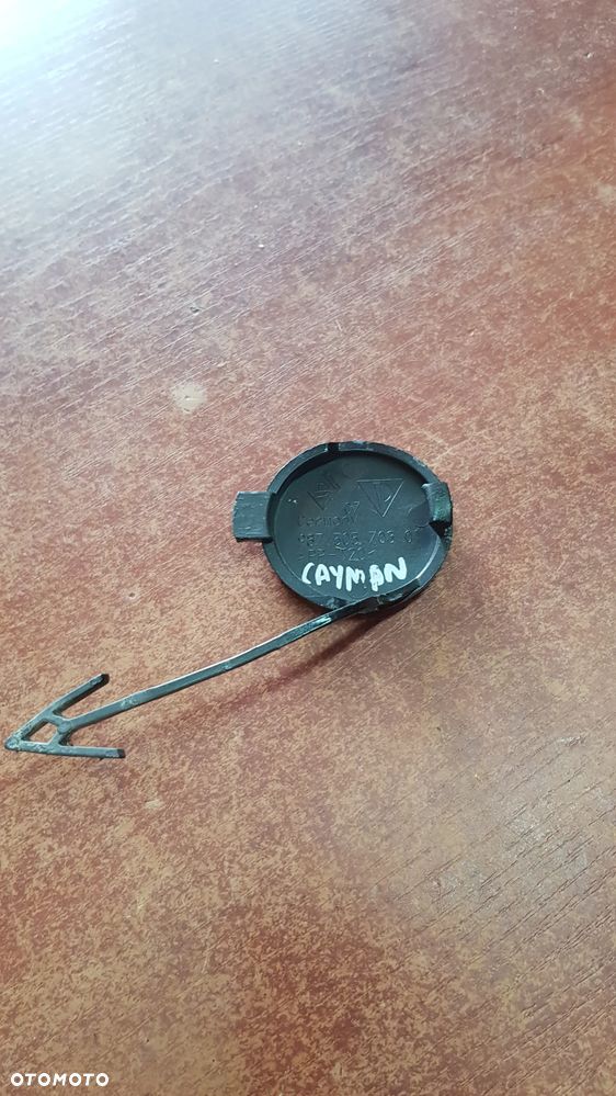 ZAŚLEPKA HAKA ZDERZAKA PRZEDNIEGO PORSCHE CAYMAN 987  98750570301 - 3