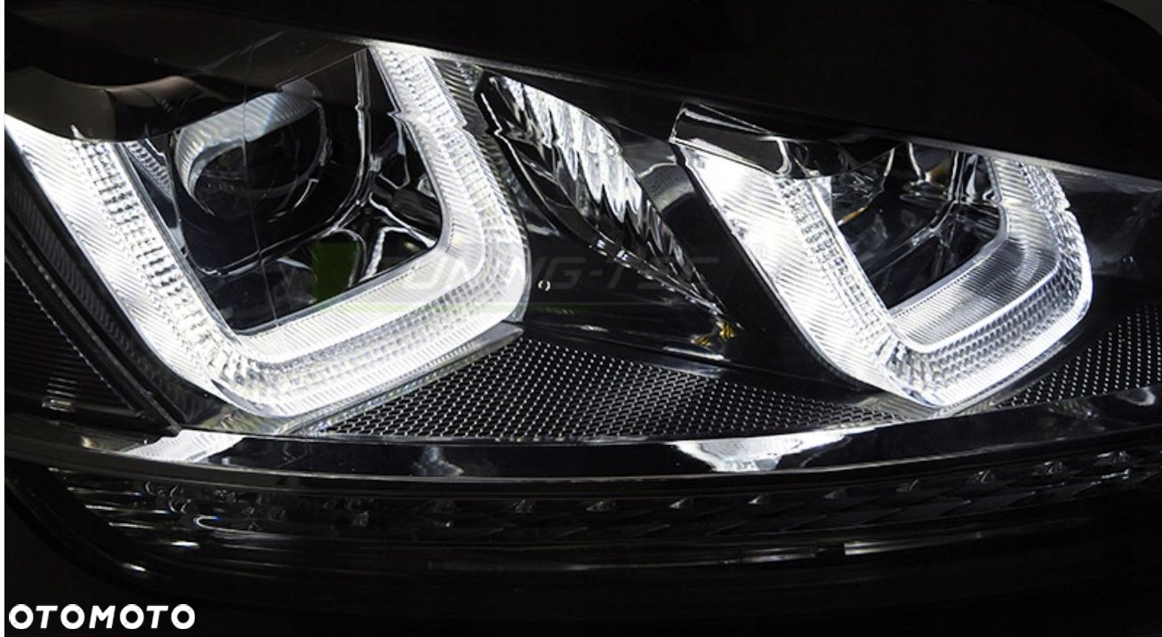 Reflektor Lampa kp Xenon-look h7 GTI Tuning Dynamiczne DTS VW Golf VII 7 5g - 3