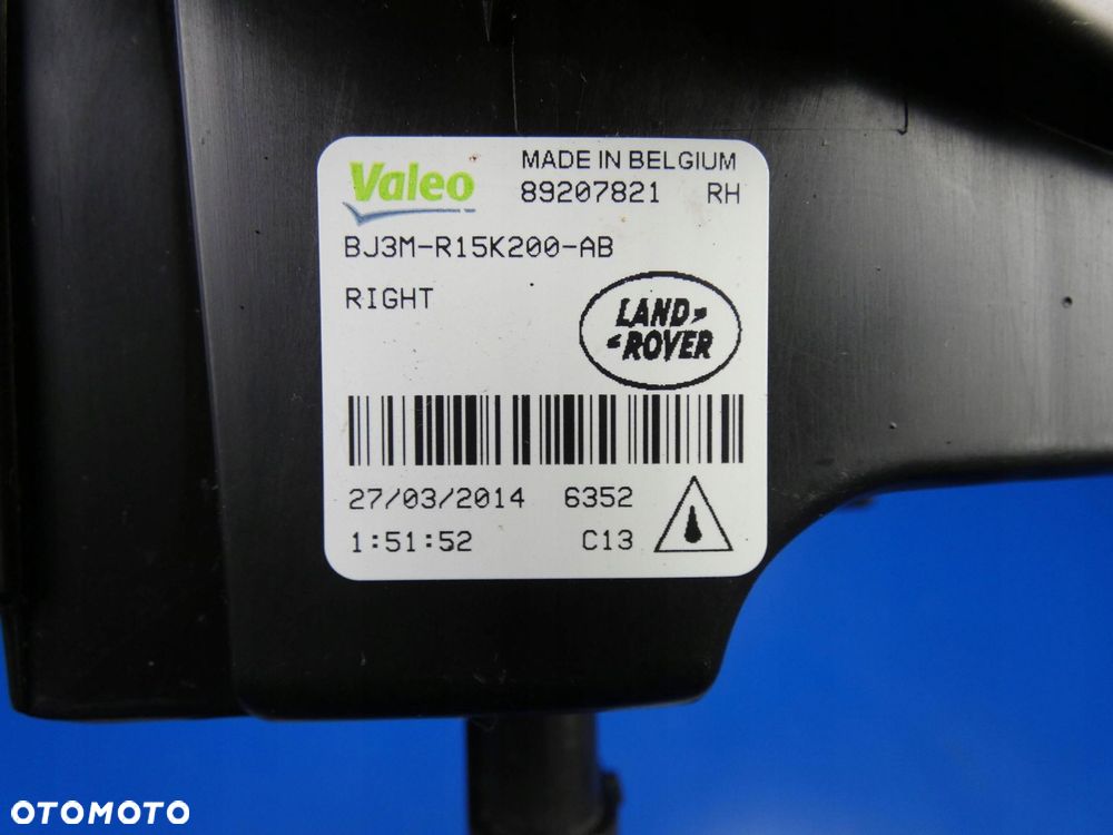 RANGE ROVER EVOQUE I L538 HALOGEN LAMPA DRL PRAWY PRZÓD - 4