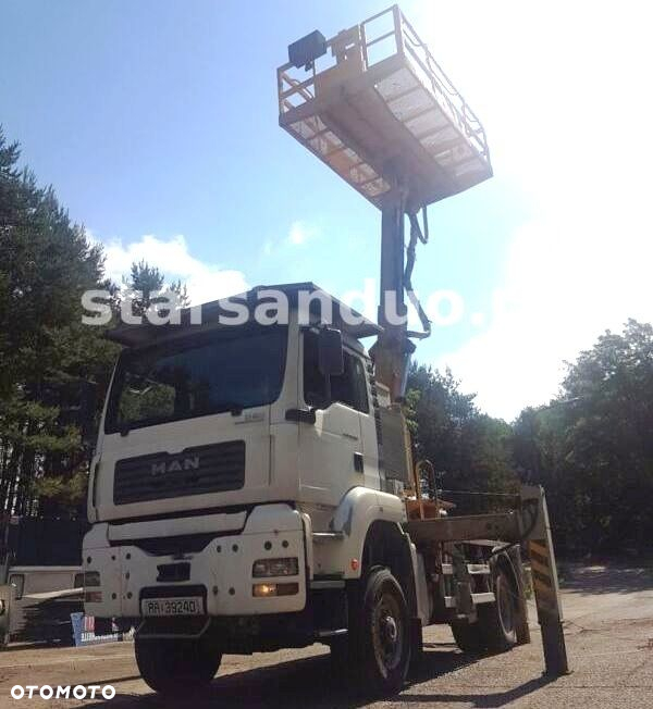 MAN TGA 18.310 4x4 podnośnik PODEST ROBOCZY platforma 1000 kg