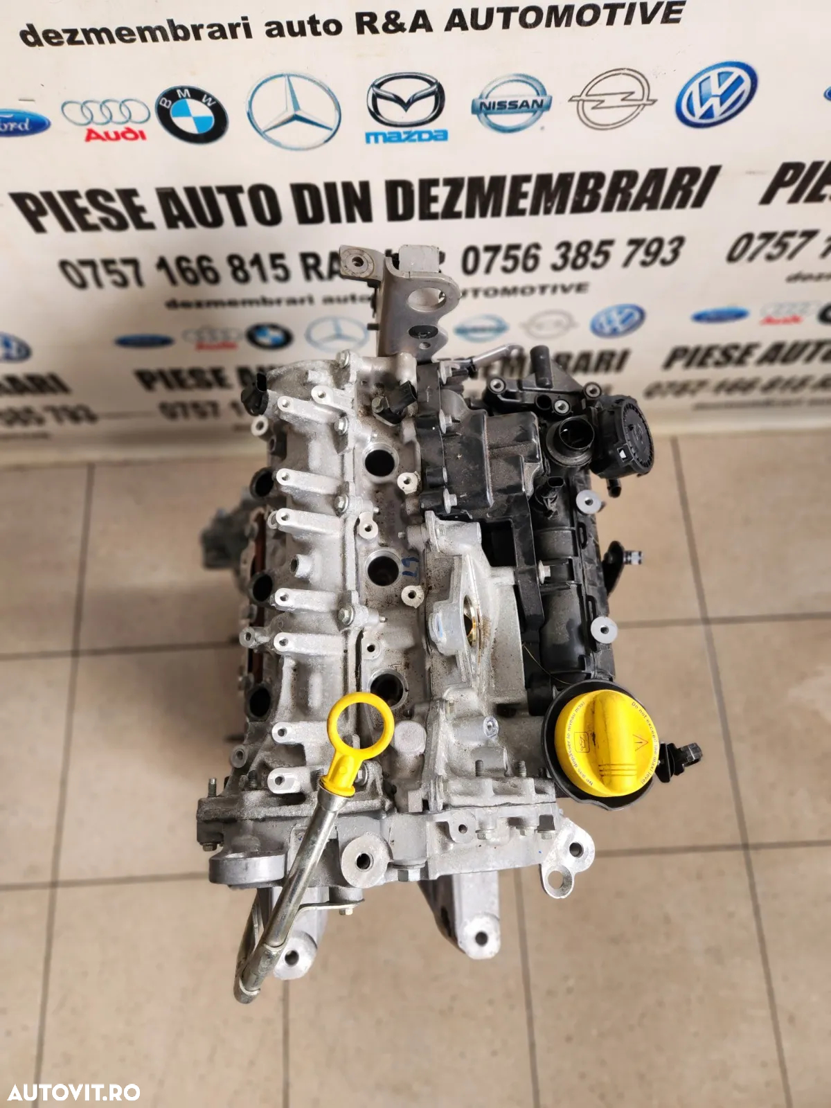 Motor Nou 3.500 Km 1.0 Benzina Turbo Cod HRA0 Renault Dacia Mercedes Juke Kadjar Captur Clio 5 Mega - 9