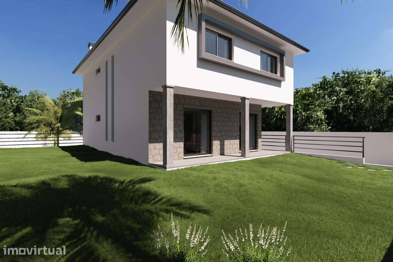 Moradia T4 Isolada com Garagem, Jardim e quintal em Viatodos Barcelos - Grande imagem: 3/19