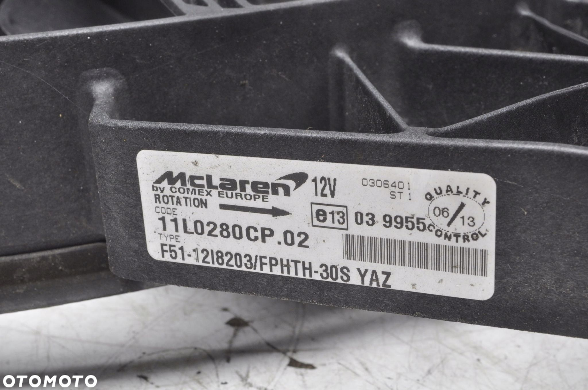 MP4 SPIDER 3.8 WENTYLATOR CHŁODNICY 11L0280CP.02 - 5