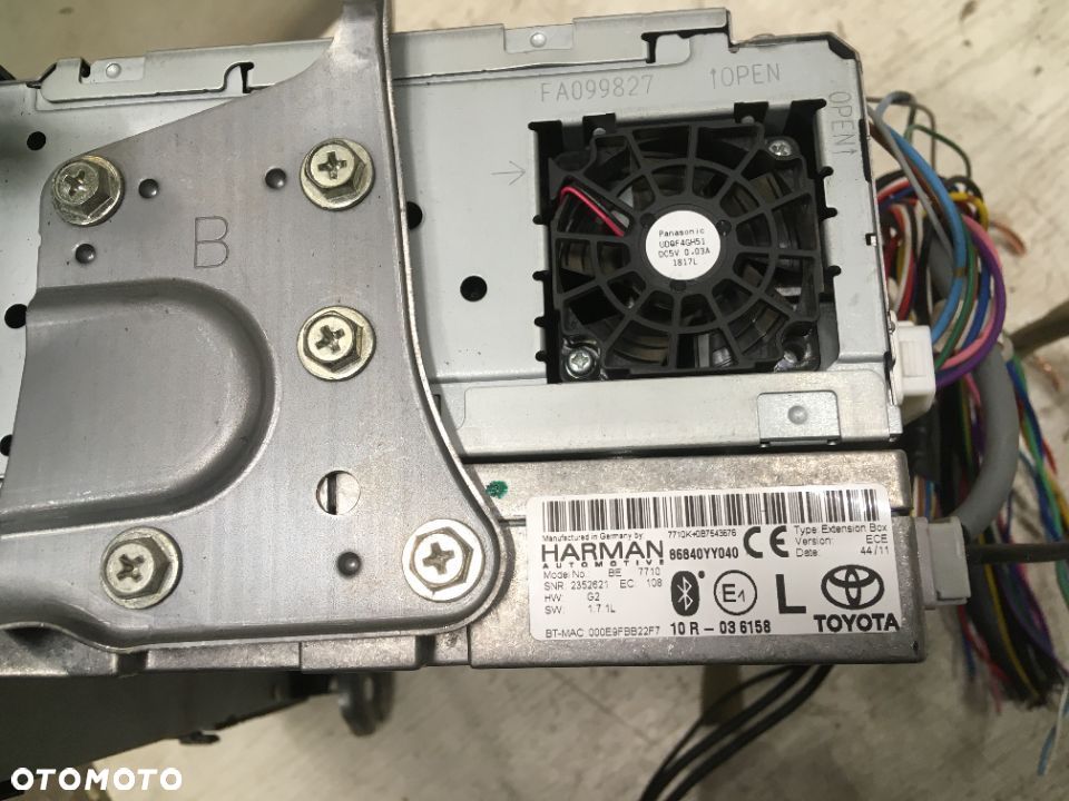 TOYOTA AVENSIS T27 RADIO NAWIGACJA 86140-05010 - 8