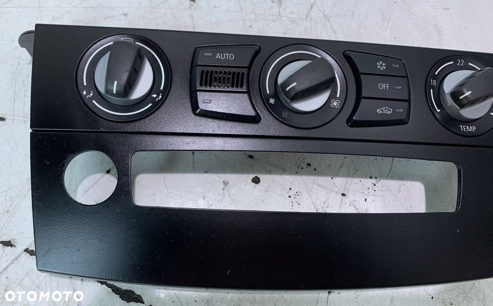 PANEL RAMKA KLIMATRONIK BMW E60 E61 LIFT JAK NOWY - 4