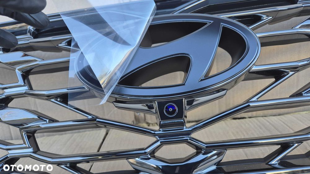 Atrapa GRILL + STELAŻ + KAMERA Hyundai Tucson IV LIFT 24- N-LINE OE - 4