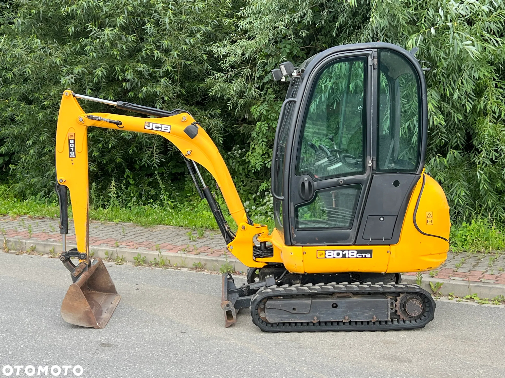 JCB MINIKOPARKA JCB 8018 3 Łyżki Stan IDEALNY - 5