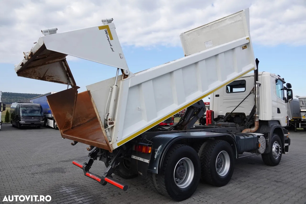Scania R 420/ 6x4 / 2-SIDE TIPPER / HYDROBRATA / BORDMATIC / HYDROKLAPA / MANUAL / IMPORTAT - 4