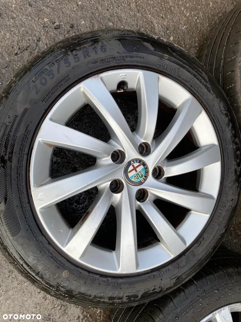 ALFA ROMEO GIULIETTA KOŁA ALU 16" Z OPONAMI - 5