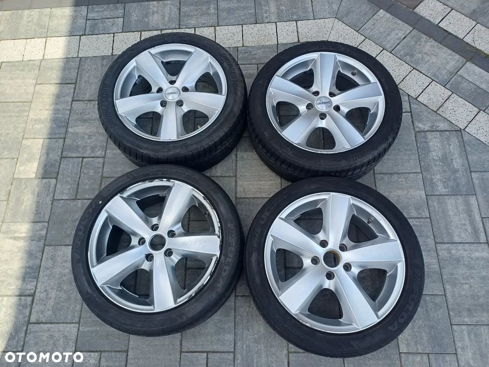 FELGI Z OPONAMI KOŁA ALUMINIOWE TOYOTA LEXUS SUZUKI R17 5X114,3 ET38 60,1 mm OPONY 225/45 R17  NR36 - 1